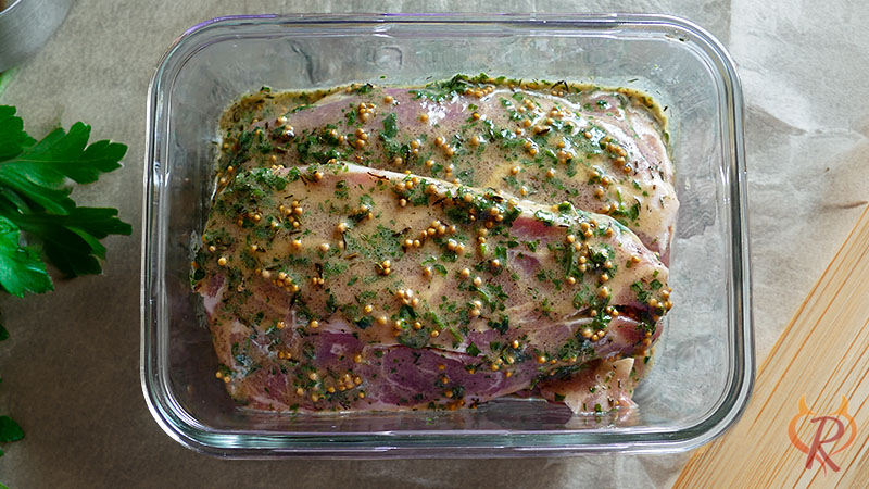 Senfmarinade mit Bier