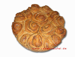 Zimt-Rosenkuchen