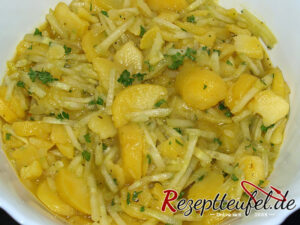 Der fertige Kartoffelsalat