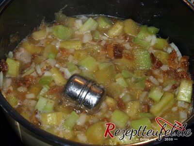 Alle Zutaten in einem Topf