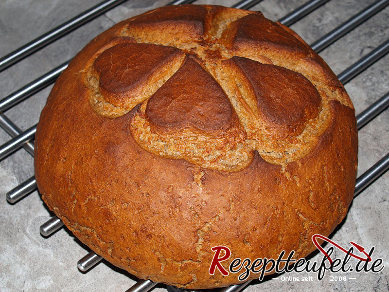 Kleebrot mit Roggensauerteig