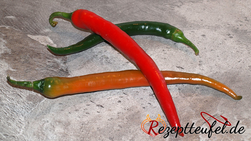 Chilischoten Chilischoten