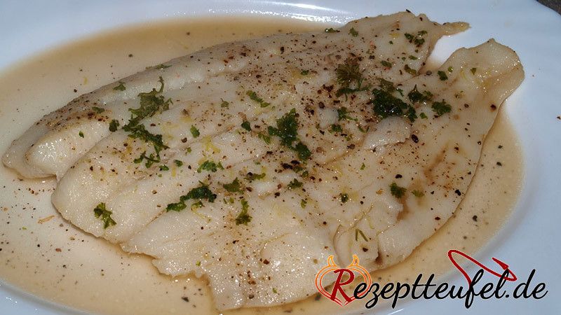 Heilbuttfilet im Backpapier