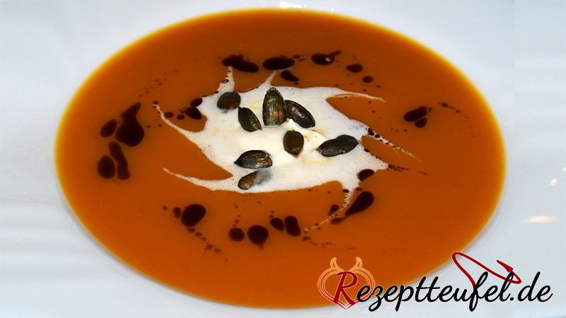 Kürbiscremesuppe