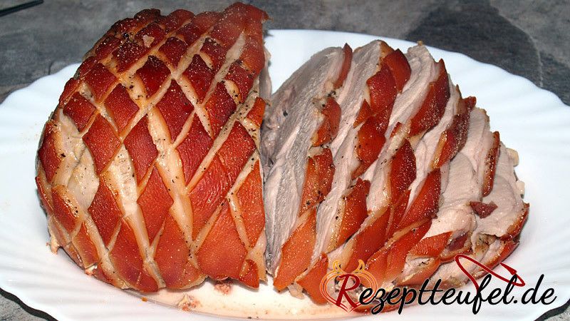 Salzbraten von der Spanferkelschulter