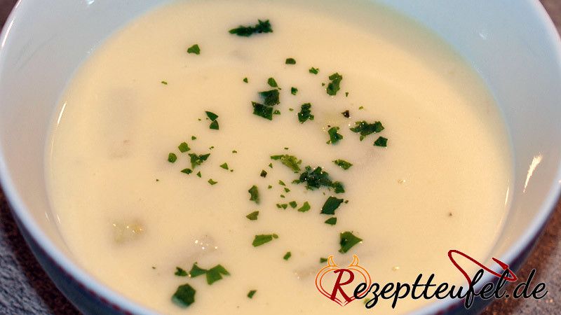 Spargelcremesuppe