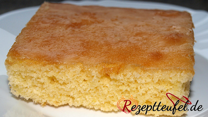Zitronenkuchen vom Blech (schnell)