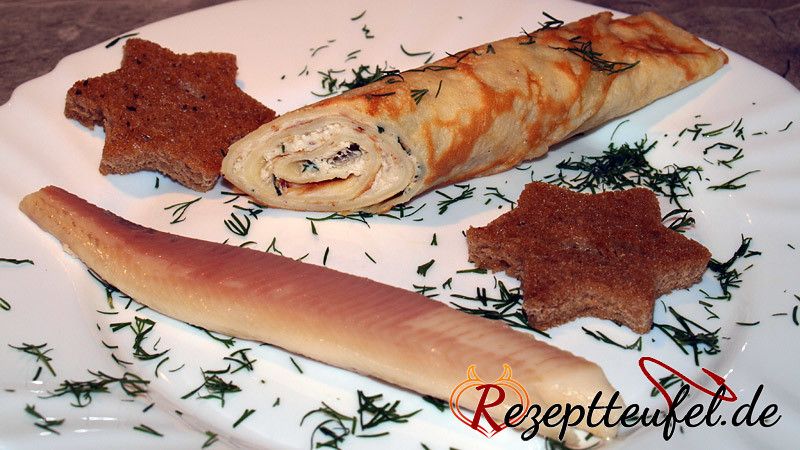 Zweierlei von geräucherter Forelle