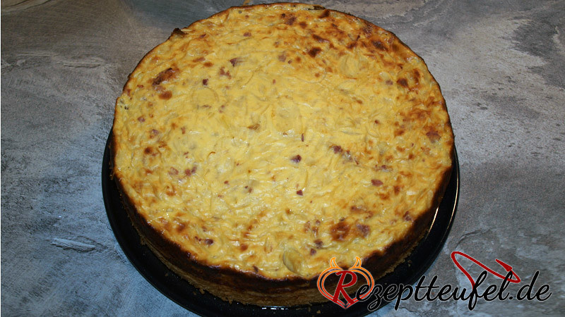 Zwiebelkuchen in der Springform Zwiebelkuchen in der Springform