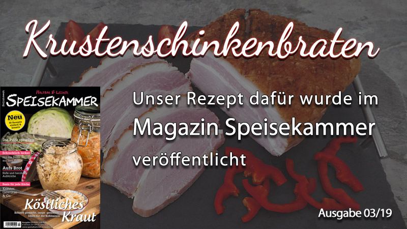 Magazin SPEISEKAMMER – wir sind wieder dabei