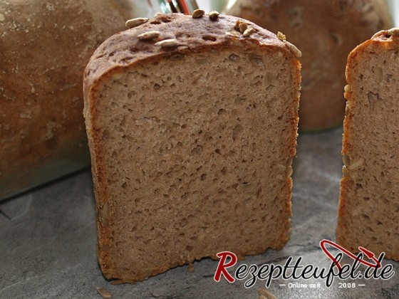 Rezept für Buttermilchbrot im Glas eingeweckt Brot im Glas