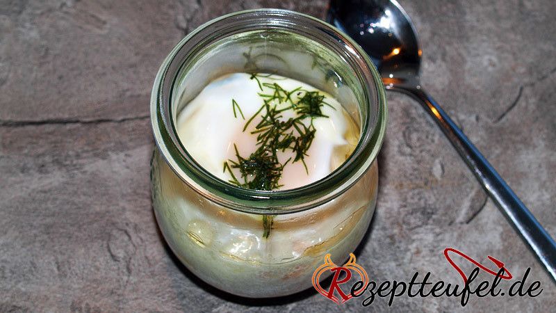 Bild zum Rezept für Ei mit Lachs im Weckglas